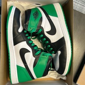 Jordan 1 high green/white